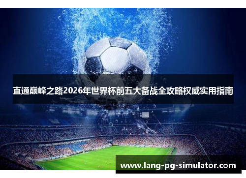直通巅峰之路2026年世界杯前五大备战全攻略权威实用指南